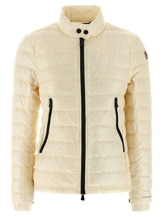 Moncler Grenoble White Polyamide Full-Length Jacket
