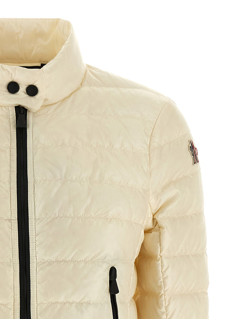 Moncler Grenoble White Polyamide Full-Length Jacket