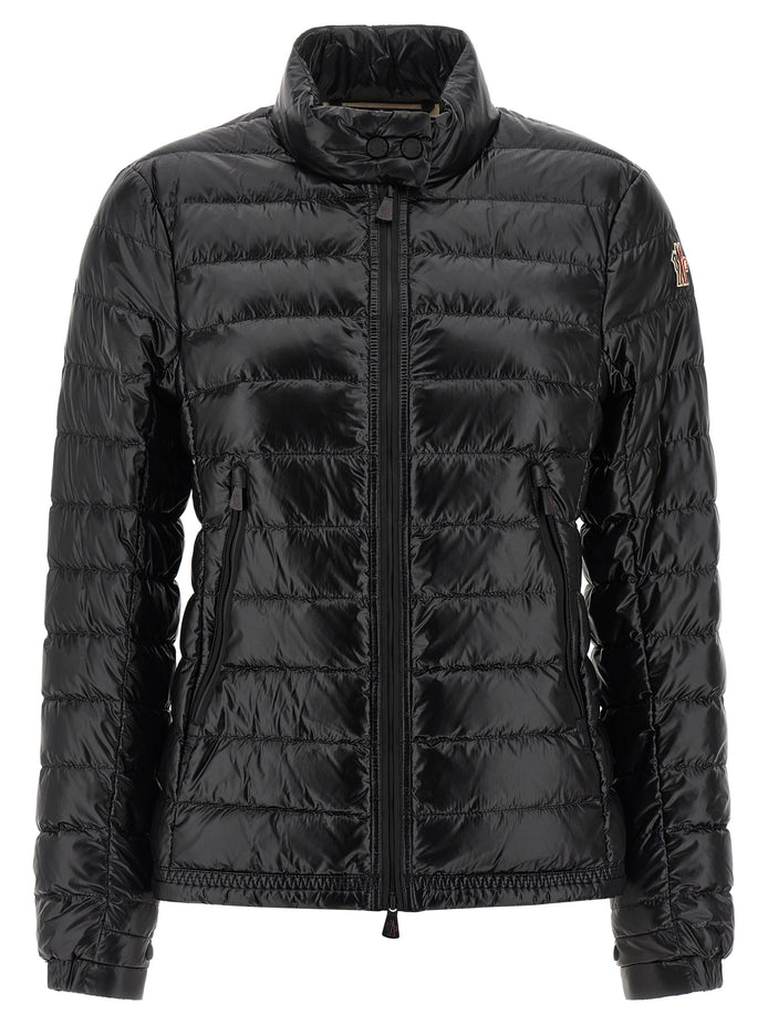 Moncler Grenoble Black Polyamide Full-Length Jacket