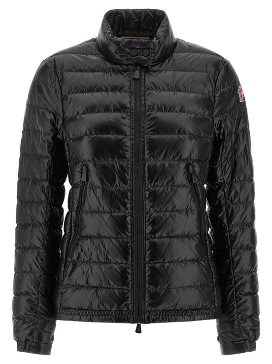 Moncler Grenoble Black Polyamide Full-Length Jacket