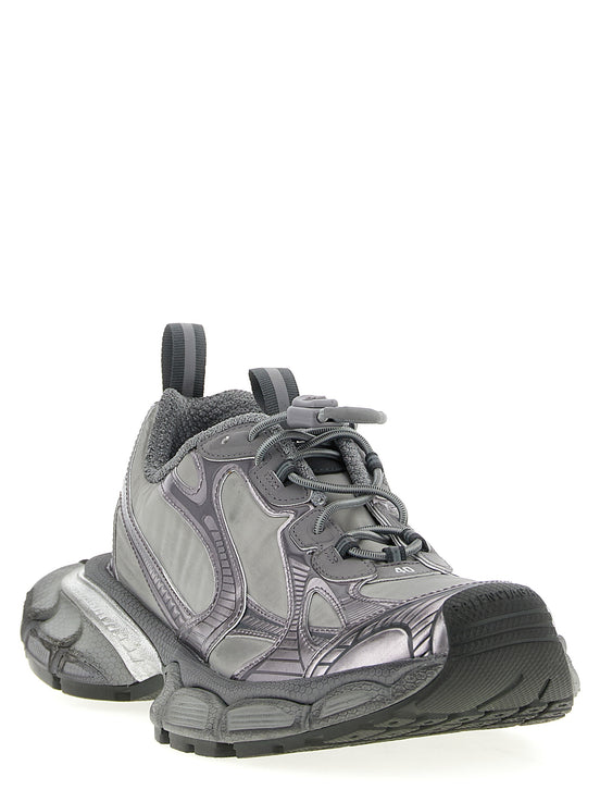 Balenciaga 3XL Gray Polyester Athletic Sneakers