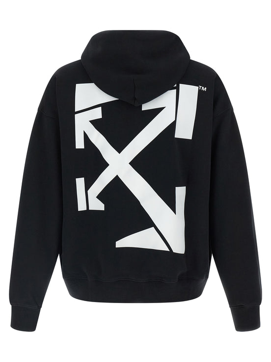 Off-White Bicolor Cotton Sweatshirt