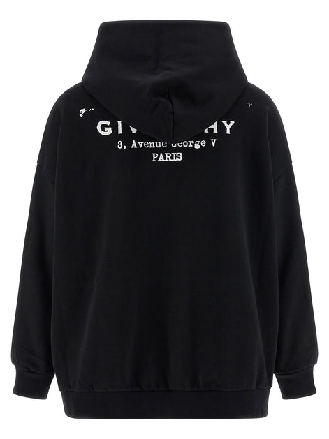 Givenchy Bicolor Cotton Hoodie