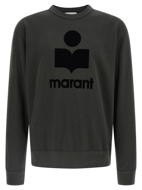 Isabel Marant Black Cotton Sweatshirt