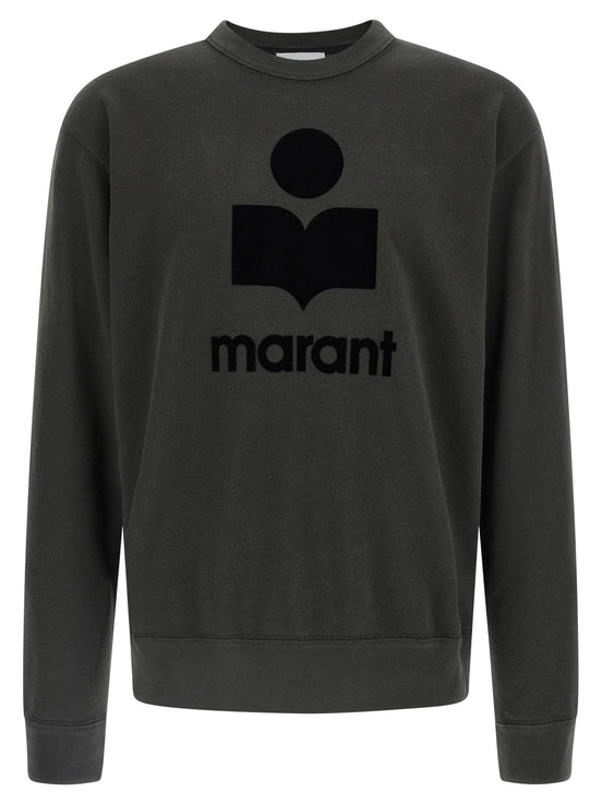 Isabel Marant Black Cotton Sweatshirt