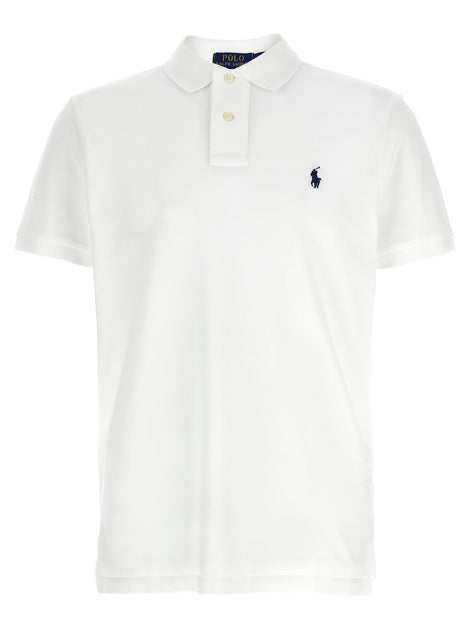 Polo Ralph Lauren White Cotton Polo Shirt