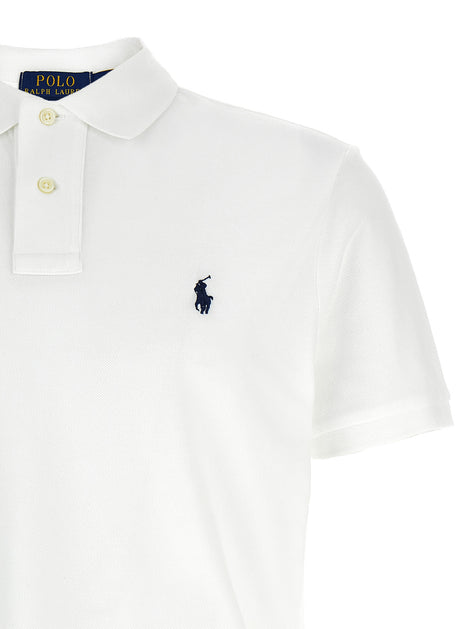 Polo Ralph Lauren White Cotton Polo Shirt