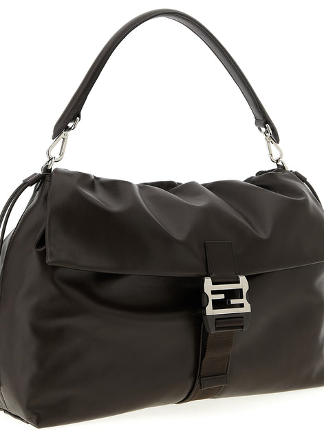 Fendi Brown Calfskin Handbag
