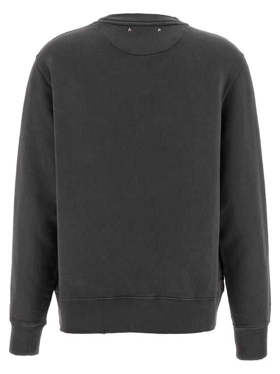 Golden Goose Gray Cotton Sweatshirt