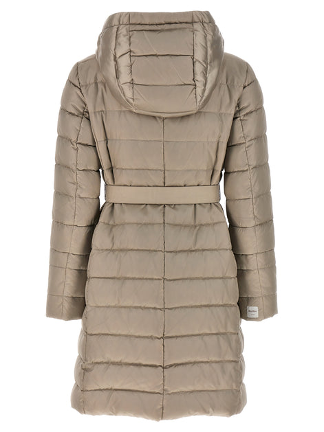 Max Mara Beige Polyamide Full-Length Jacket