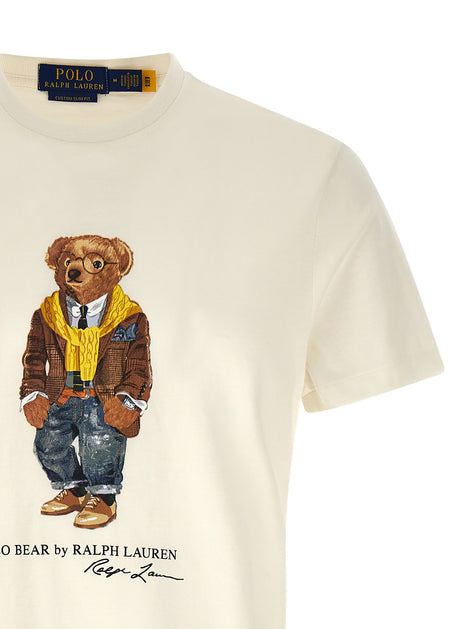 Polo Ralph Lauren White Cotton T-Shirt