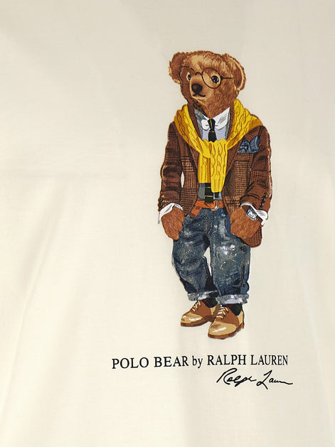 Polo Ralph Lauren White Cotton T-Shirt