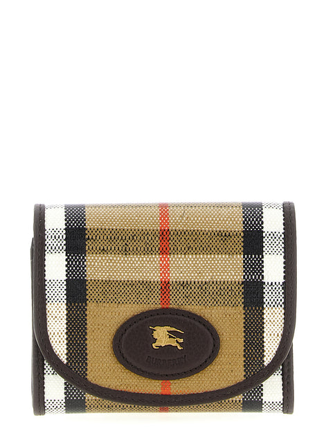 Burberry Beige Cotton Cardholder
