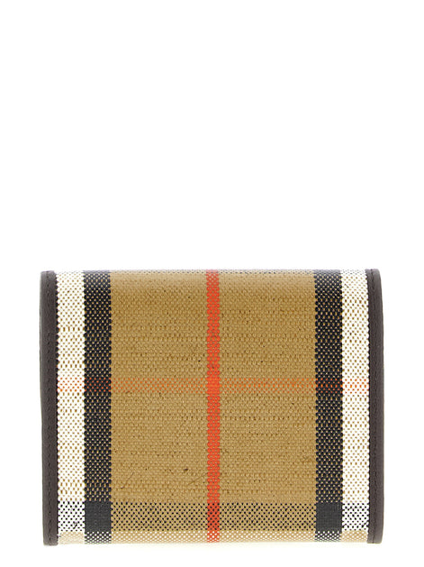 Burberry Beige Cotton Cardholder