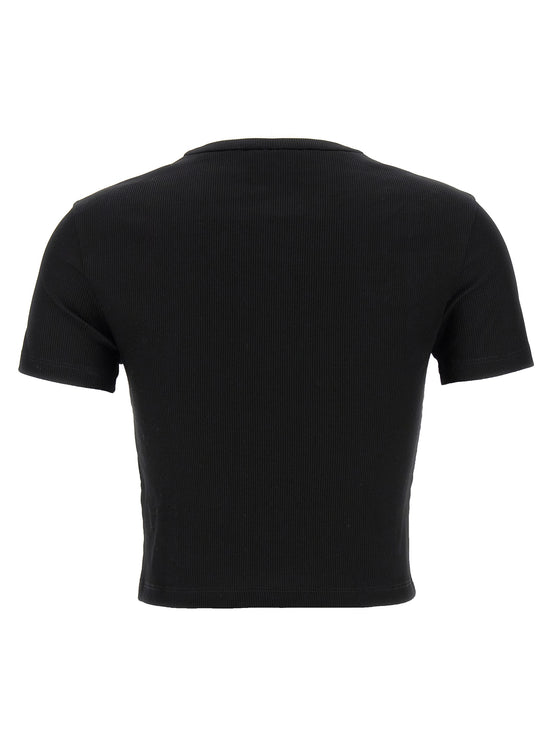 Fendi Black Cotton T-Shirt