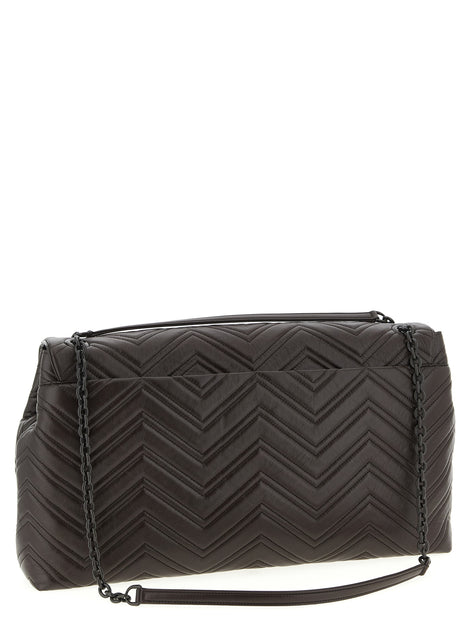 Gucci Brown Calfskin Shoulder Bag