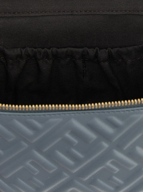 Fendi Blue Lamb Leather Handbag