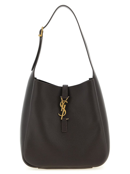 Saint Laurent  Le 5 à 7 Supple Crossbody Brown Calfskin Shoulder Bag