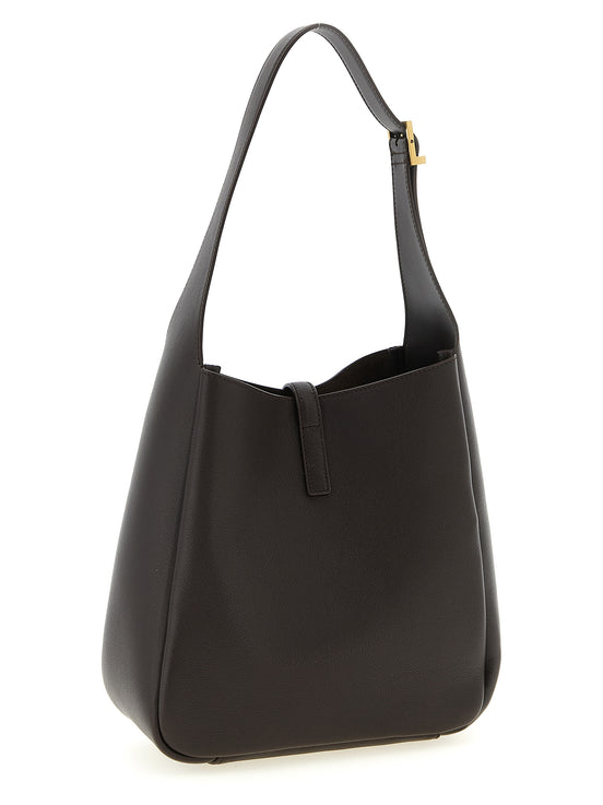 Saint Laurent  Le 5 à 7 Supple Crossbody Brown Calfskin Shoulder Bag