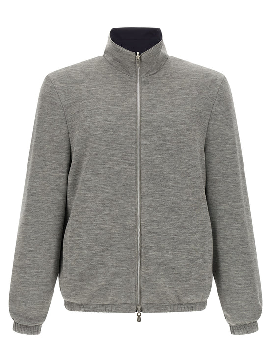 Brunello Cucinelli Multicolor Polyamide Shell Jacket