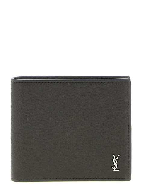 Saint Laurent Brown Calfskin Wallet