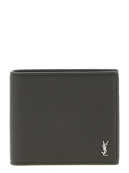 Saint Laurent Brown Calfskin Wallet