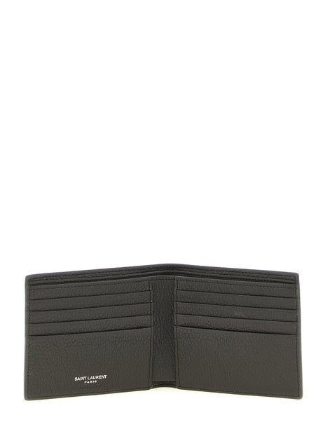 Saint Laurent Brown Calfskin Wallet