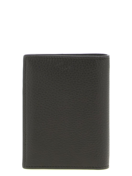 Saint Laurent Brown Calfskin Leather Wallet