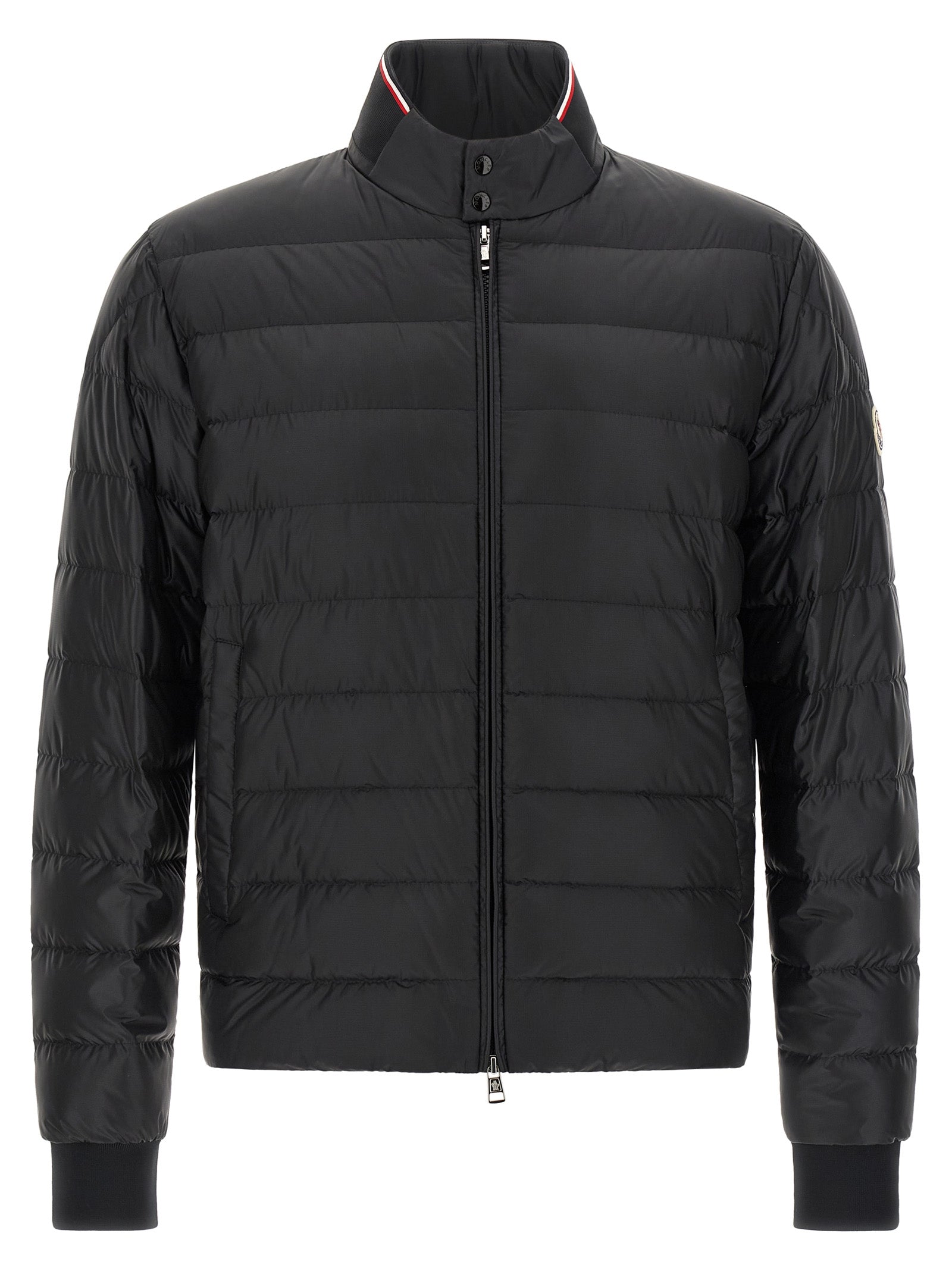 Moncler Black Polyamide Full-Length Jacket