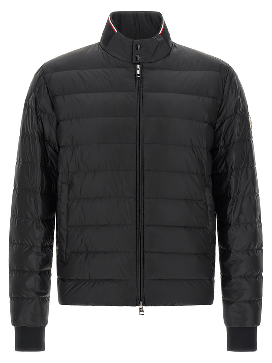 Moncler Black Polyamide Full-Length Jacket