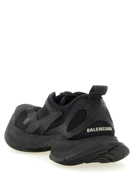 Balenciaga Black Polyester Athletic Sneakers