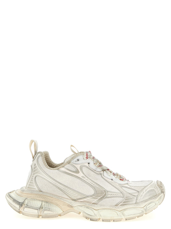 Balenciaga 3XL Silver Polyethylene Athletic Sneakers