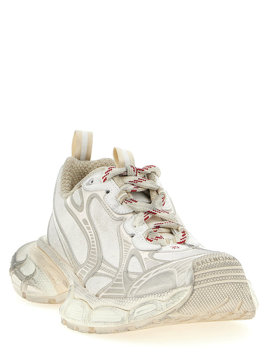 Balenciaga 3XL Silver Polyethylene Athletic Sneakers