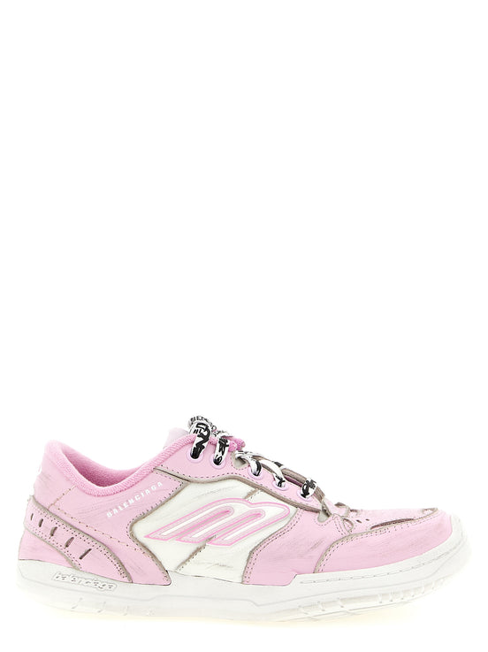 Balenciaga Hamptons Multicolor Calfskin Athletic Sneakers