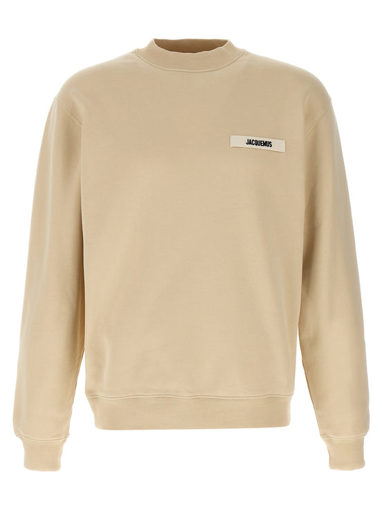 Jacquemus Beige Cotton Sweatshirt