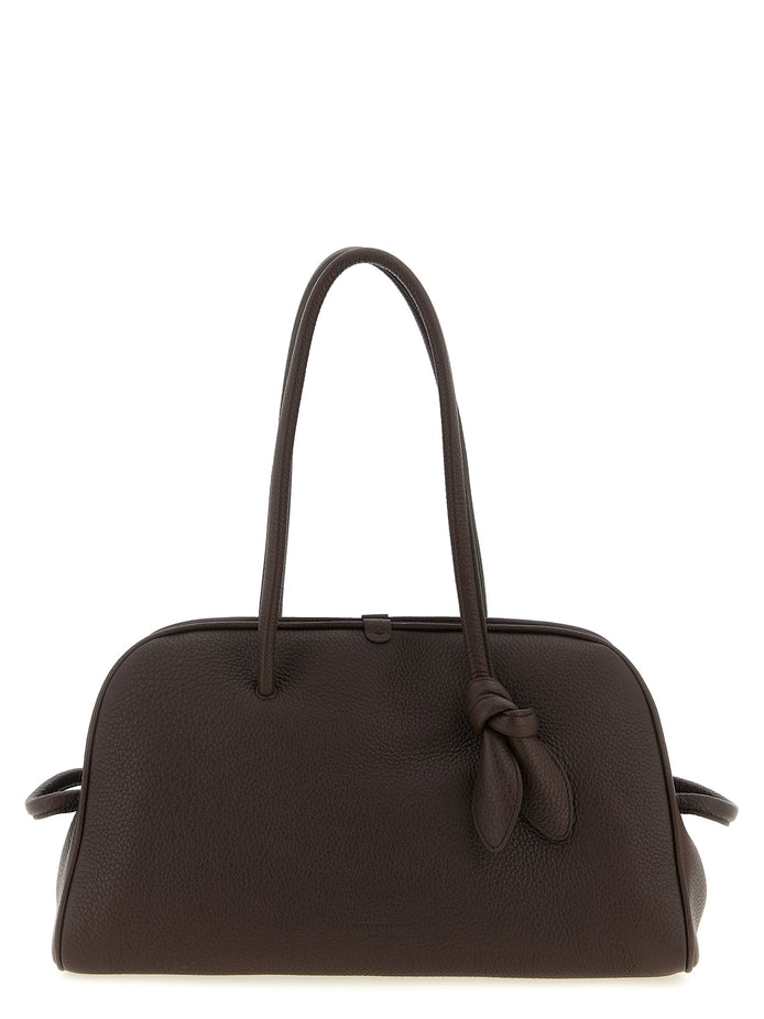 Jacquemus Brown Calfskin Shoulder Bag