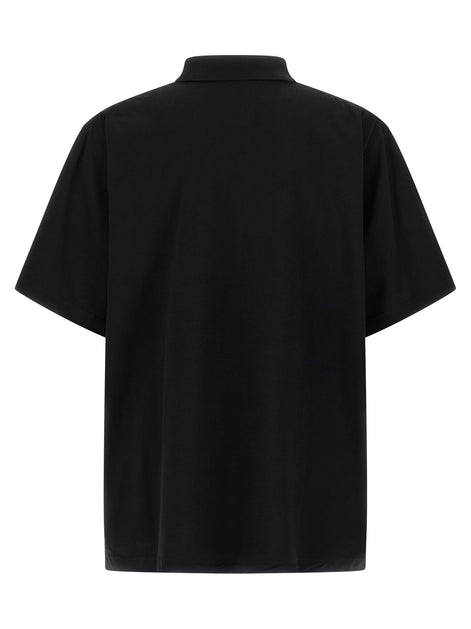 Balenciaga Black Cotton Polo Shirt