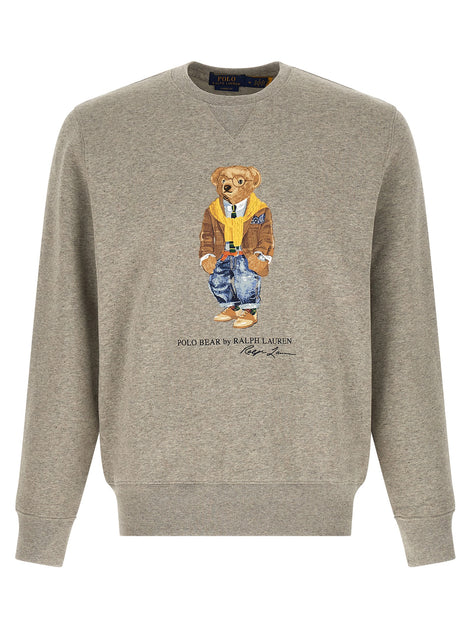 Polo Ralph Lauren Gray Cotton Sweatshirt