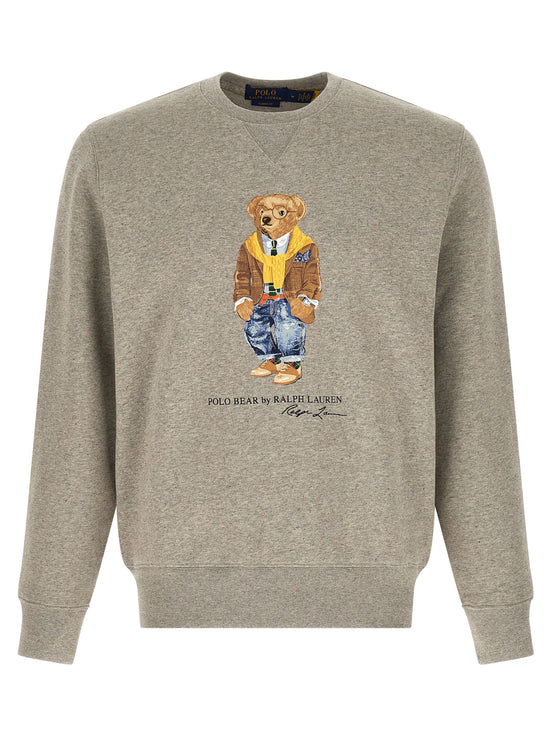 Polo Ralph Lauren Gray Cotton Sweatshirt