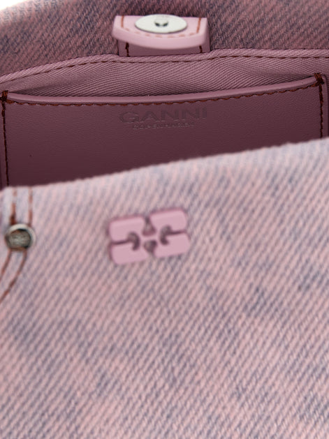Ganni Multicolor Organic Cotton Handbag