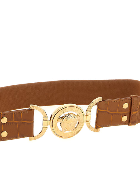 Versace Brown Calfskin Regular Belt