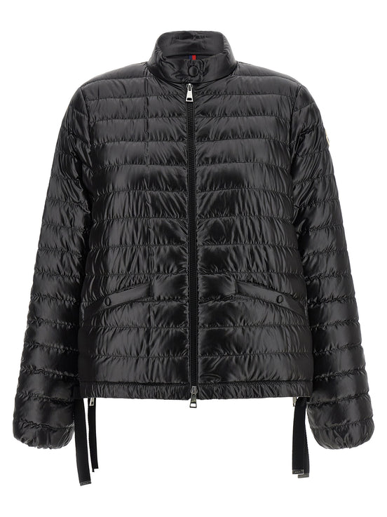 Moncler Black Polyamide Full-Length Jacket