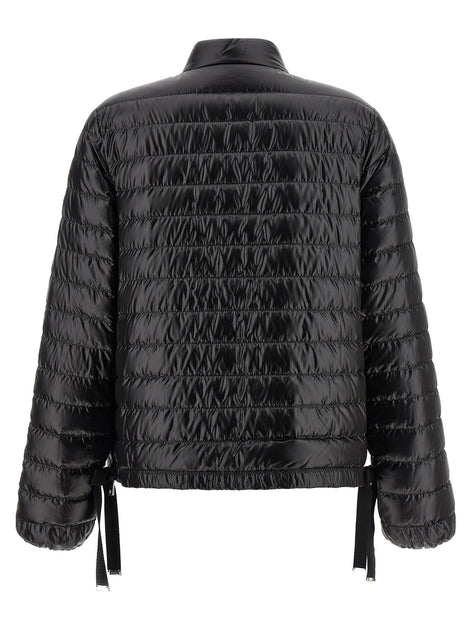 Moncler Black Polyamide Full-Length Jacket