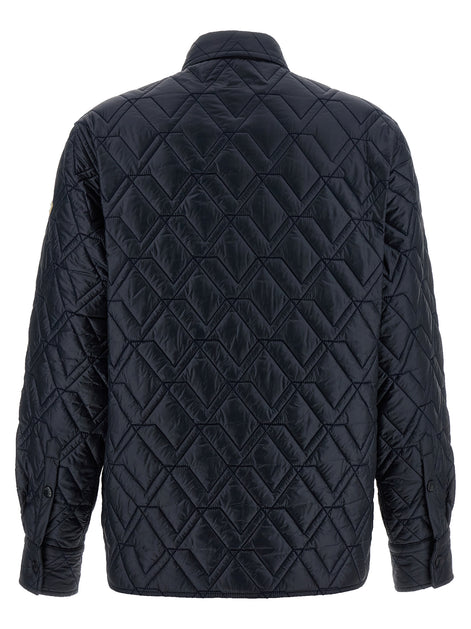 Moncler Blue Polyamide Shell Jacket