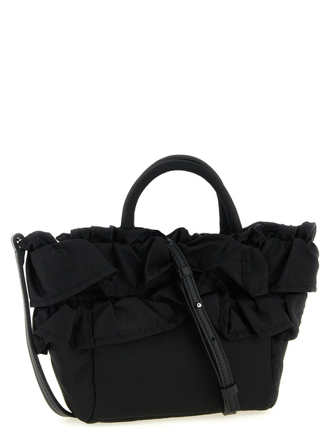 Ganni Black Nylon Handbag