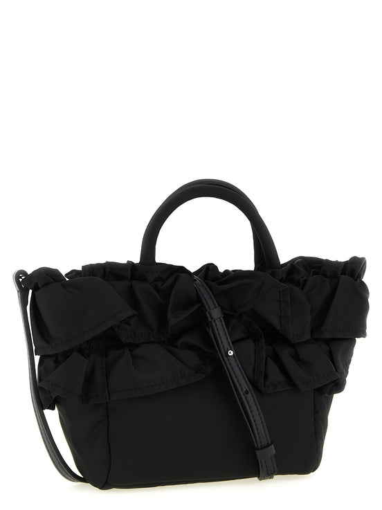 Ganni Black Nylon Handbag