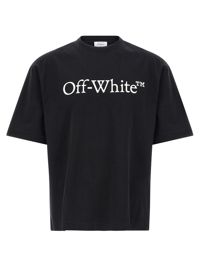 Off-White Bicolor Cotton T-Shirt