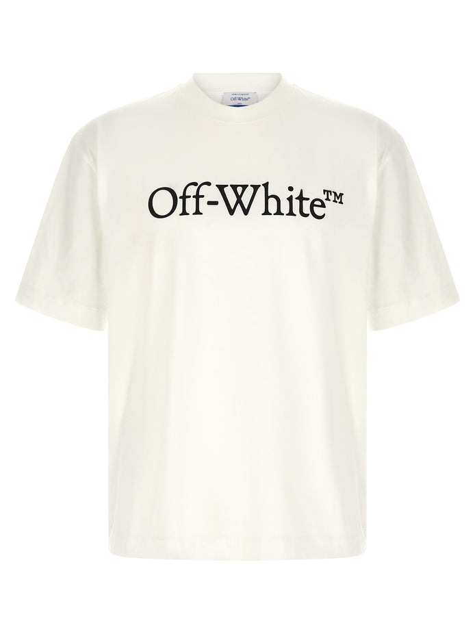 Off-White Bicolor Cotton T-Shirt