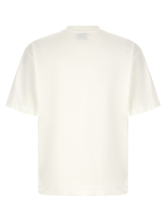 Off-White Bicolor Cotton T-Shirt