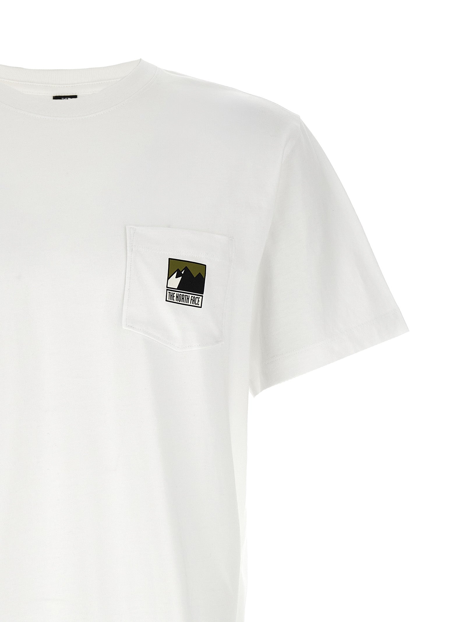 The North Face White Cotton T-Shirt
